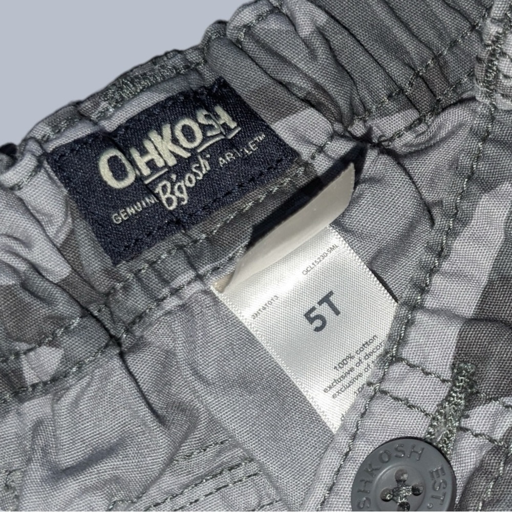 OshKosh cargo camouflage shorts - Picture 6 of 6